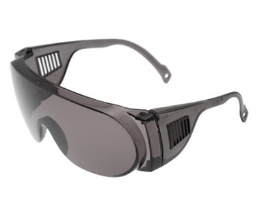 Picture of VisionSafe -209GYSD - Smoke Uncoated Safety Glasses